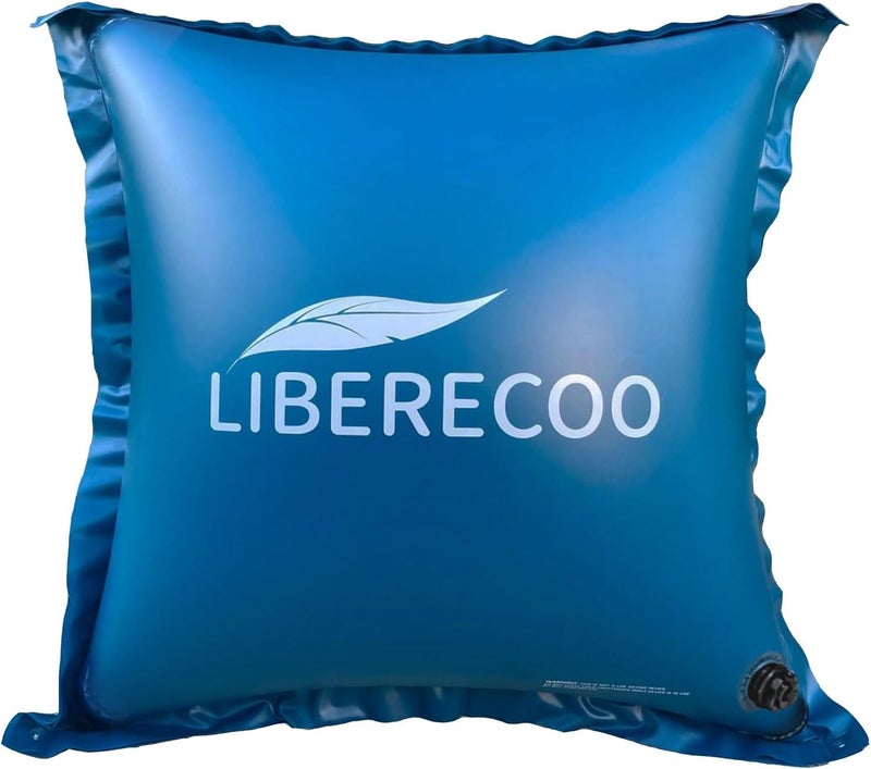 LIBERECOO 4'x4' Pool Pillows for Above Ground Pools, winterize Pool Closing kit Winter Pool Pillow.Super Durable & Strong Cold Resistant Easy Centering,Rope Included - Image 1
